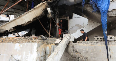 Israeli airstrike kills family of six in Gaza, medics say