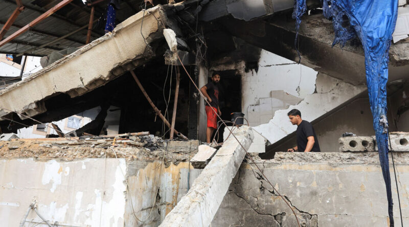 Israeli airstrike kills family of six in Gaza, medics say