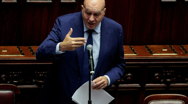 Italy minister rejects opposition criticism of Saudi troop deployment