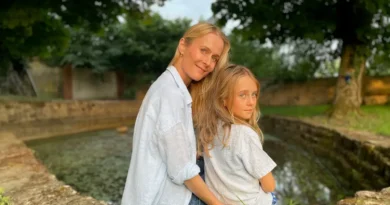 I'm from France, and my husband is from New Mexico. We are raising our child in Florida with no family nearby.