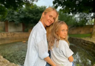 I'm from France, and my husband is from New Mexico. We are raising our child in Florida with no family nearby.