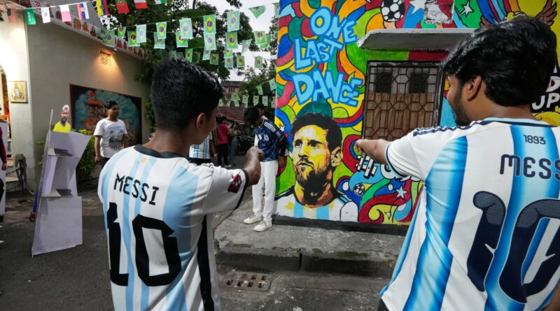 Kolkata sings for Messi as World Cup fever takes hold