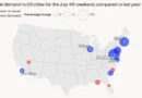 MAPPED: Americans are flocking to historic cities like DC and Boston for the country's 250th anniversary