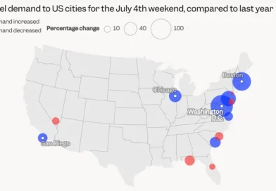 MAPPED: Americans are flocking to historic cities like DC and Boston for the country's 250th anniversary