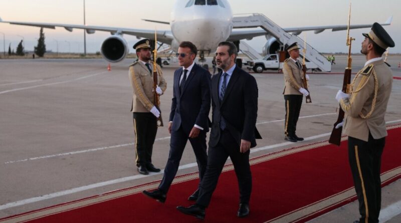 Macron in Syria on first post-Assad visit by West European head of state