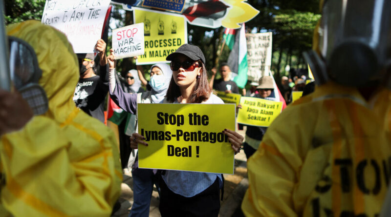 Malaysian lawmakers to hold hearing on Lynas-U.S. rare earths deal