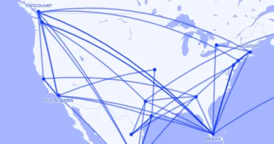Mapped: How FIFA's president criss-crossed North America on a private jet to watch over 40 World Cup games in 39 days
