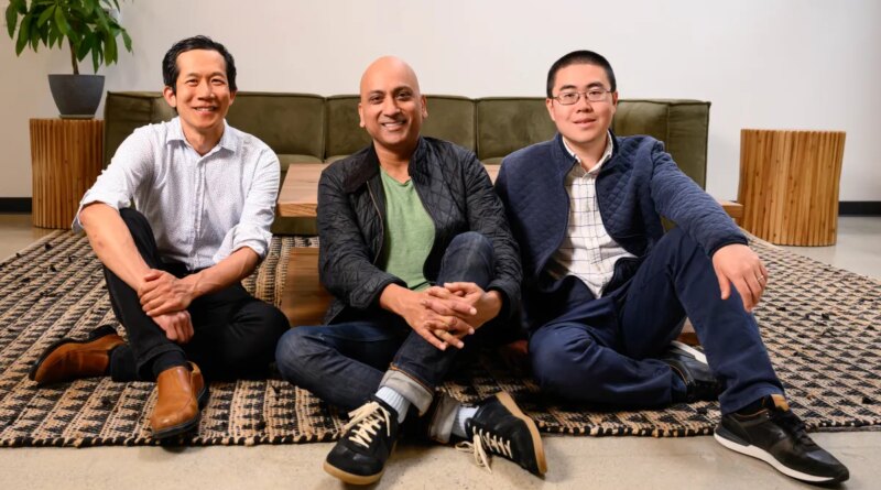 Together AI founders Percy Liang, CEO Vipul Ved Prakash, CTO Ce Zhang