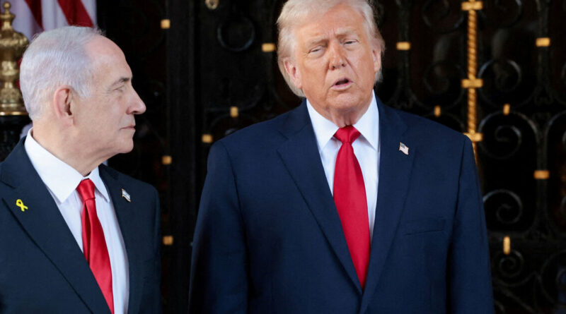 Netanyahu says Iran is top agenda in meeting with Trump