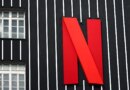 Netflix logo is seen on a building in Warsaw, Poland