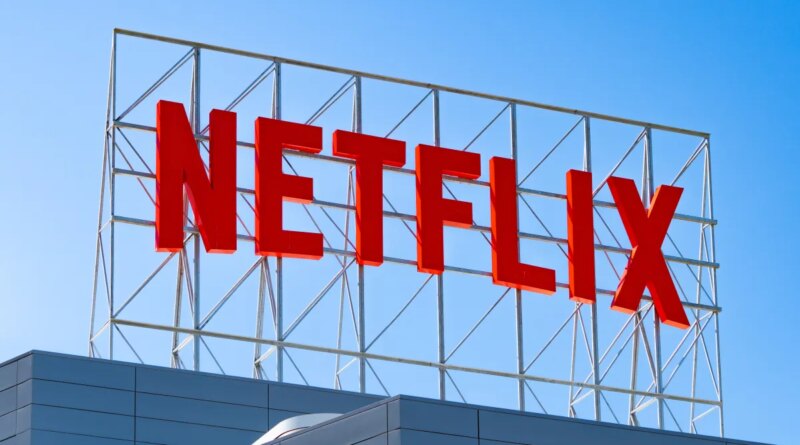 General views of the Netflix Hollywood campus on Vine on April 19, 2022 in Hollywood, California.