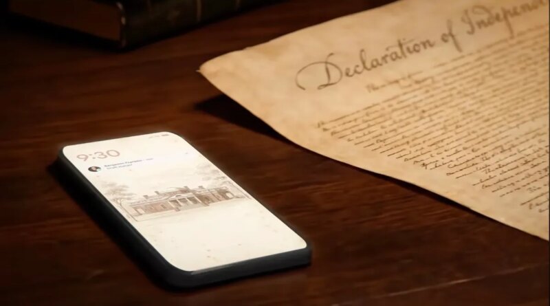 New Google commercial imagines a Declaration of Independence written with help from AI | TechCrunch