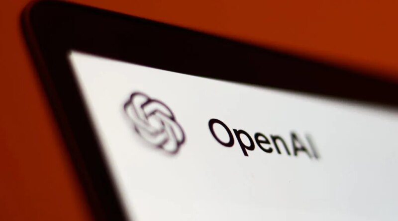 OpenAI ChatGPT website displayed on a laptop screen is seen in this illustration photo.