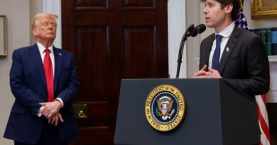Donald Trump and Sam Altman