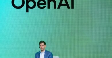 Open AI Chief Executive Officer Sam Altman speaks during the Kakao media day in Seoul.