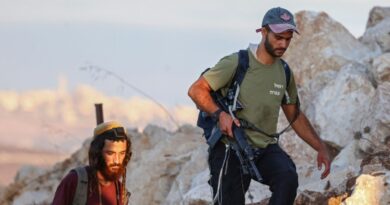 Palestinian shot during settler march through West Bank towns
