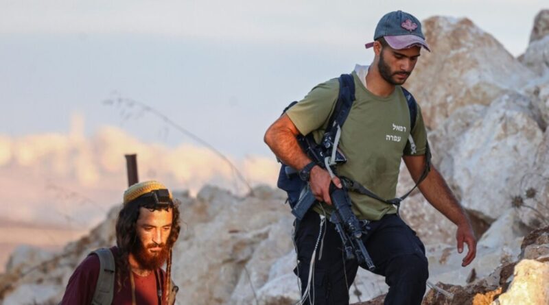 Palestinian shot during settler march through West Bank towns