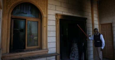 Palestinians say Israeli settlers torch mosque, factory