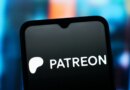 In this photo illustration, the Patreon logo is seen displayed on a smartphone screen.