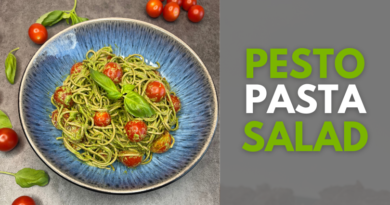Pesto Pasta Salad (vegetarian)