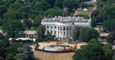 Photos: White House gets $6M helipad funded by Lockheed Martin to protect lawn from Marine One