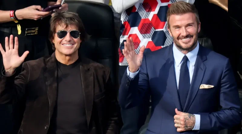 Photos of celebrities spotted cheering on their favorite teams at the World Cup