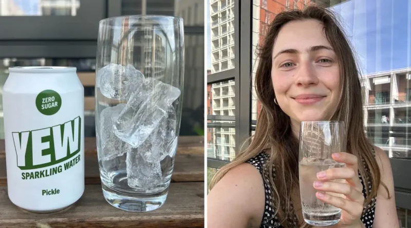 Pickle-flavor sparkling water is here. Here's my verdict as a lifelong pickle fan.