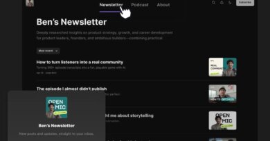newsletter webpage