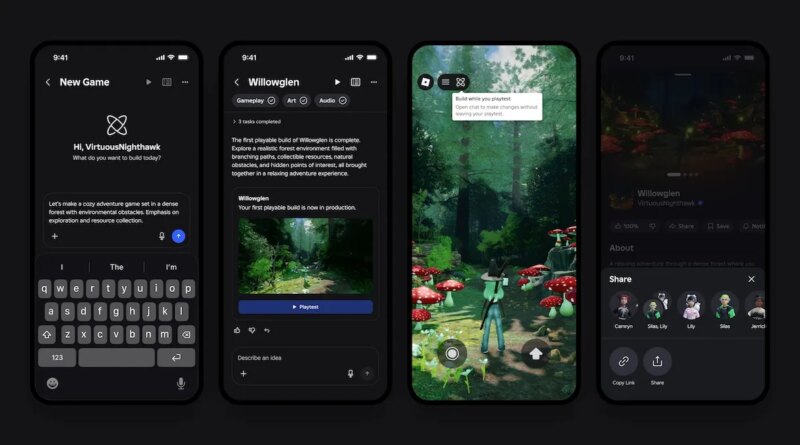 Roblox launches an AI-powered game-creation feature in its mobile app | TechCrunch