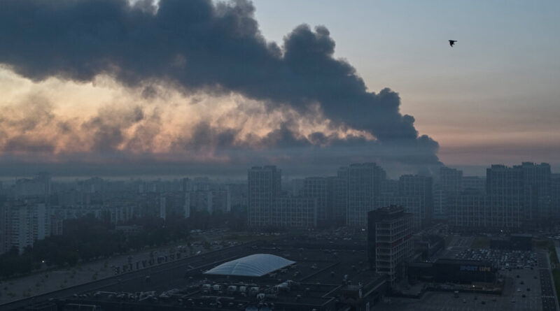 Russia Hammers Ukraine’s Capital in Deadly Attacks