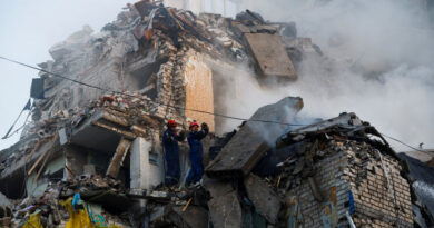 Russia Strikes Ukraine as Explosions Rock Capital of Kyiv