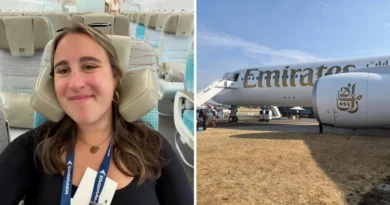 Say goodbye to neck pillows. We tried out Emirates' new headrest, and it's a game changer.