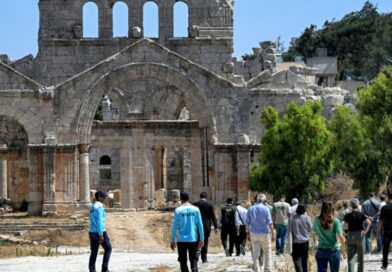 Scars of war linger on Syria's Saint Simeon monastery