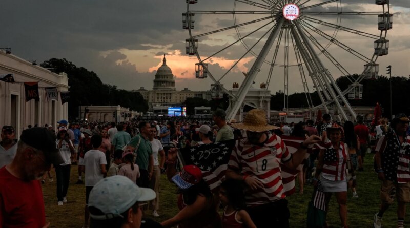 Severe weather disrupts US’s 250th celebrations