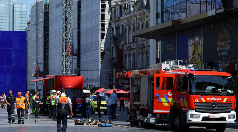 Six Dead in an Elevator After Fire in Central Brussels