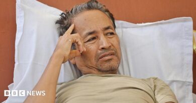 Activist Sonam Wangchuk continues his indefinite hunger strike for the nineteenth consecutive day in solidarity with the Cockroach Janta Party (CJP), demanding the immediate resignation of Union Education Minister Dharmendra Pradhan following unprecedented paper leak irregularities during the national NEET-UG 2026 medical entrance examinations, at Jantar Mantar, on July 16, 2026 in New Delhi, India.