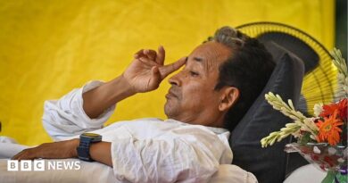 Environmental activist and education reform campaigner Sonam Wangchuk continues his indefinite hunger strike.