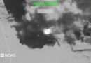 Explosion at an unknown location, during what U.S. Central Command says are strikes on Iran