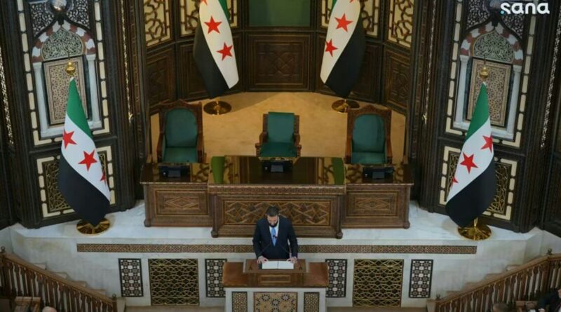 Syrian transitional parliament holds first session