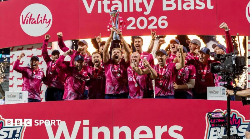 Northants Steelbacks lift the T20 Blast trophy