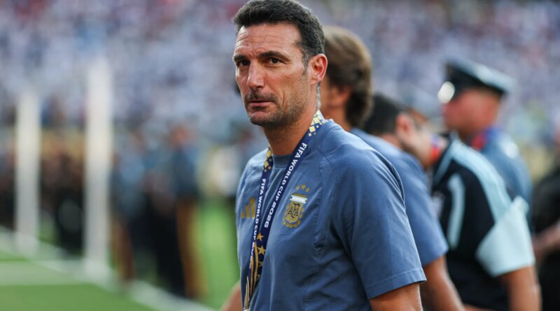 Tearful Scaloni uncertain of Argentina future after World Cup loss