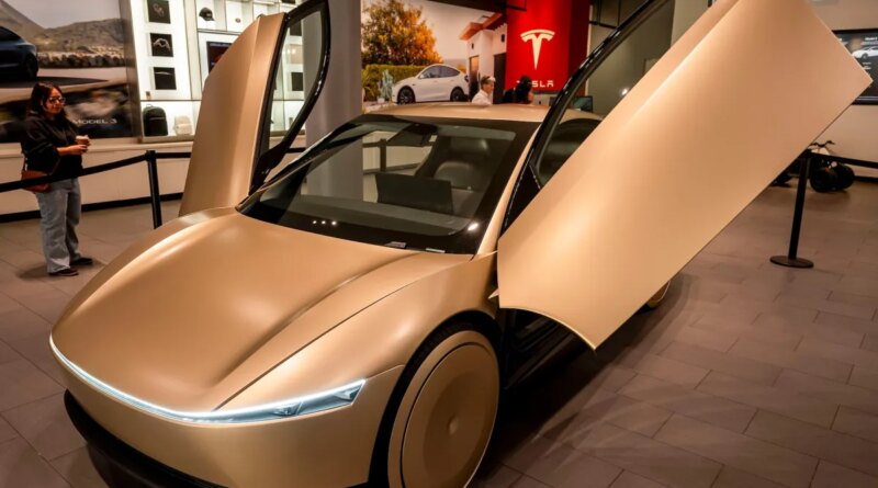 Tesla's Cybercab prototype
