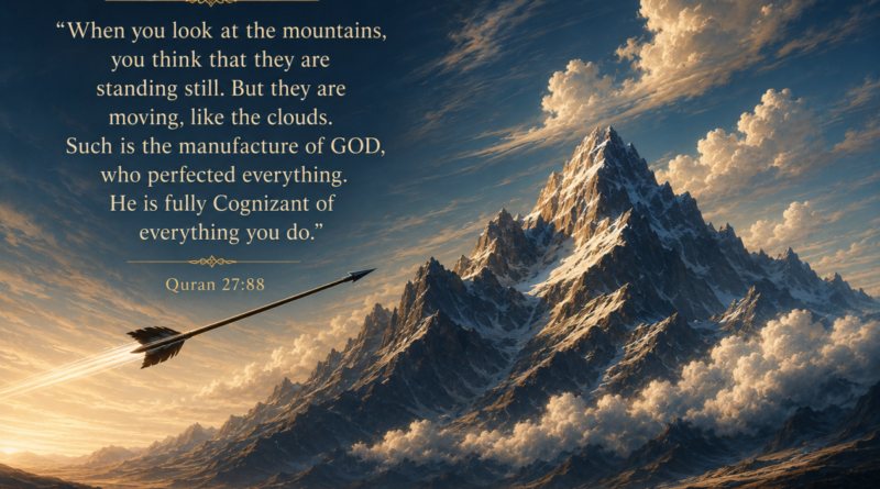 The Arrow and the Mountain: Zeno, Timescale, and the Moving Stillness of Sura 27:88