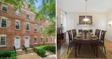 This Washington, DC, rowhouse is almost as old as the US Constitution. Now it's on the market.