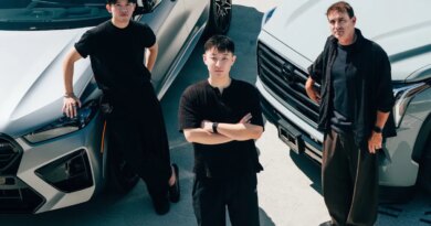 Bidbus founder Duke Yan and team