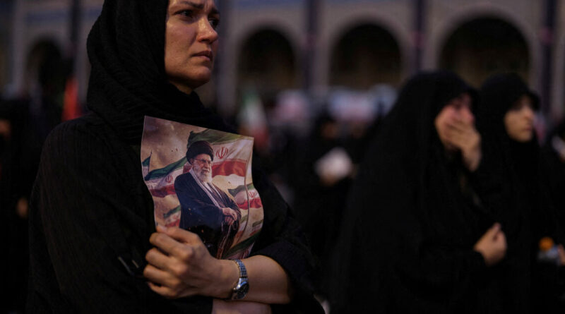 Three sons of Iran's slain leader Khamenei appear at funeral, not his successor