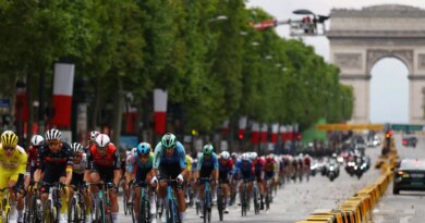 Tour de France final stage shortened as emergency teams tackle wildfires