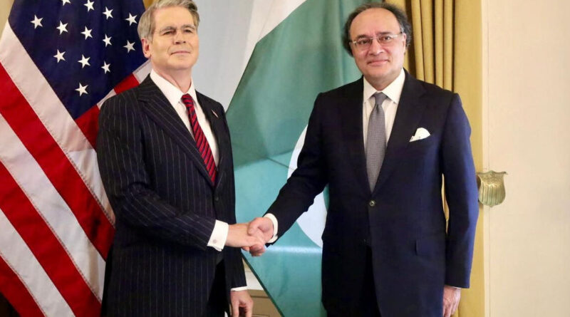 Treasury's Bessent welcomes Pakistan's reforms, push to return to capital markets