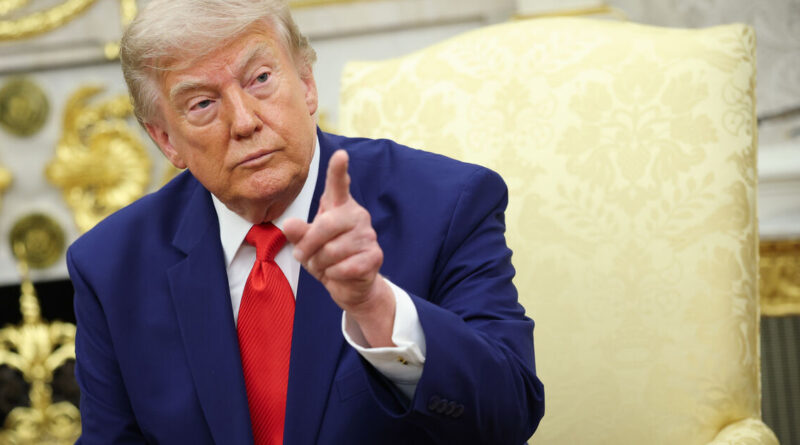 Trump says Iran seeks talks after strikes halted