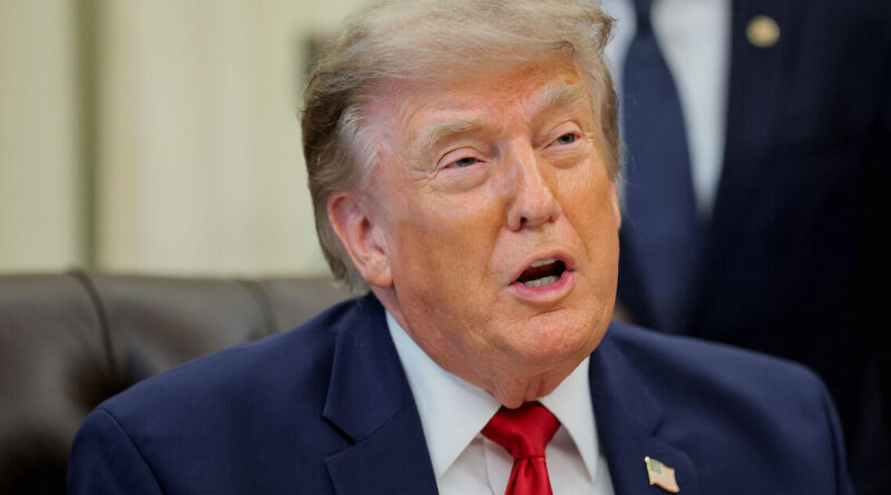 Trump says US attacking Iran capabilities related to Strait of Hormuz